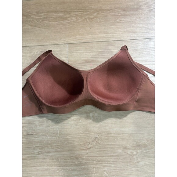 Nike Women's Rose Pink Sports Bra Workout Athletic Running Size M - Picture 4 of 6